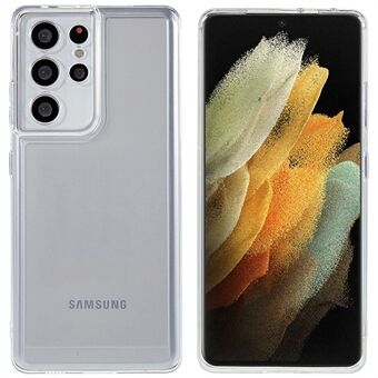 Til Samsung Galaxy S21 Ultra 5G Space Series fortykket gennemsigtig TPU-telefonetui Krystalklart telefonbeskyttende tilbehør