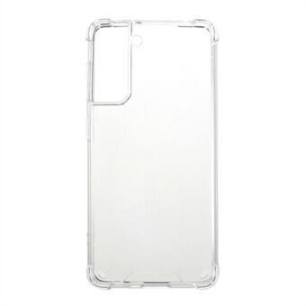 Stødsikker klar akryl bagside + TPU Edge Combo Cover til Samsung Galaxy S21+