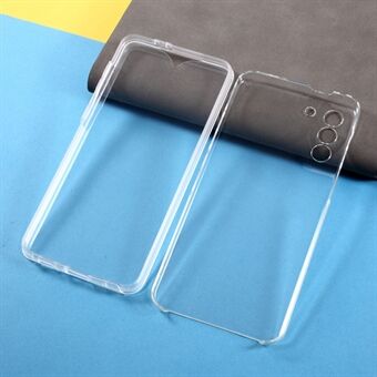 PET-dæksel + TPU-ramme + akrylpanel-telefonskal til Samsung Galaxy S21 Plus 5G Klar, fuld beskyttelse hybrid taske