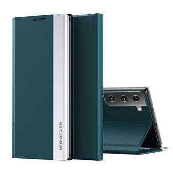 Stødsikker Fuld beskyttelse Læder Telefon Case Cover med Stand til Samsung Galaxy S21+ 5G