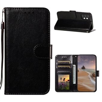 Dobbeltsidet magnetisk låseskal til Samsung Galaxy A32 5G Wallet Stand Cover