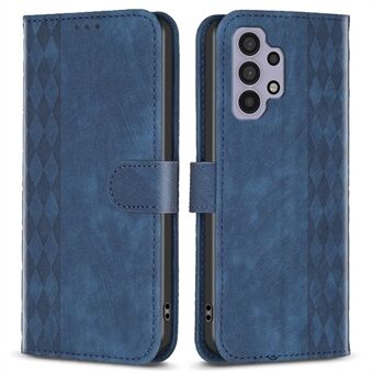 Til Samsung Galaxy A32 5G / M32 5G lædercover, Stand med trykt mønster Telefon Anti-drop etui
