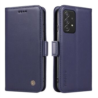 YIKATU YK-003 PU læderetui til Samsung Galaxy A52 4G / 5G / A52s 5G , Stand Wallet Flip Phone Cover