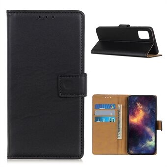 Folio Flip Wallet Stand Læder Taske til Samsung Galaxy A02s (EU-version)