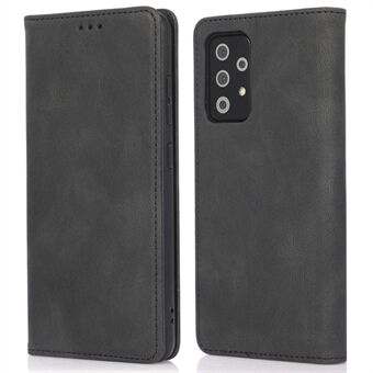 Til Samsung Galaxy A32 4G (EU-version) Stødsikkert telefoncover PU Stand tegnebog Magnetisk autoabsorberet cover
