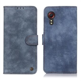 Til Samsung Galaxy Xcover 5 Wallet PU Læder Stand Cover Case med magnetisk lukning Design