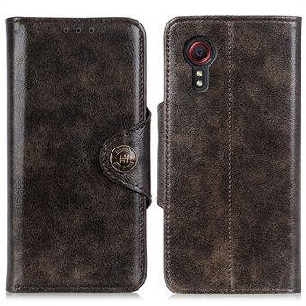Wallet Læder Stand Case Cover til Samsung Galaxy Xcover 5