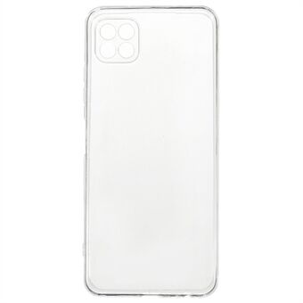 Støvtæt telefoncover til Samsung Galaxy A22 5G (EU-version), 1,5 mm fortykket HD Klart telefoncover Fleksibel TPU-telefonbagsideskal