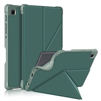 Origami Stand Design Plain Læder Smart Tablet Case til Samsung Galaxy Tab A7 Lite 8,7-tommer T220/T225