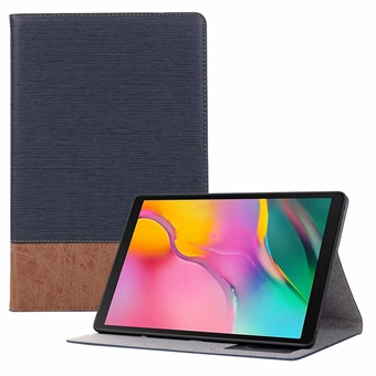 Cross Texture Splejsning PU Læder Tablet Wallet Stand Cover Shell Case til Samsung Galaxy Tab A7 Lite 8,7 tommer