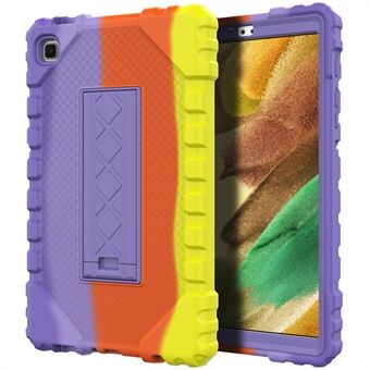 Multi-farve Camouflage Design Integreret Kickstand fortykket Hybrid Tablet Cover til Samsung Galaxy Tab A7 Lite 8,7-tommer T220/T225 (2021)