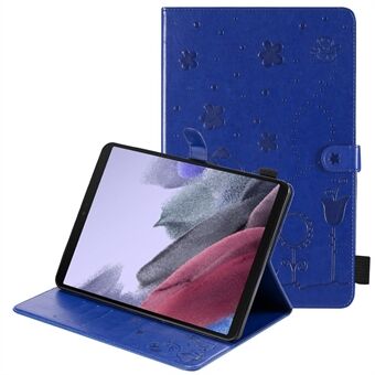 KT Tablet Series-4 Imprinted Cat Bee Auto Wake/Sleep Læder Tablet Stand Cover Cover til Samsung Galaxy Tab A7 Lite 8,7-tommer/T225/T220
