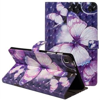 Mønsterprinter Tablet Series-1 3D Mønsterprint Auto Wake/Sleep Læder Tablet Stand Beskyttende Taske Shell til Samsung Galaxy Tab A7 Lite 8,7-tommer/T225/T220