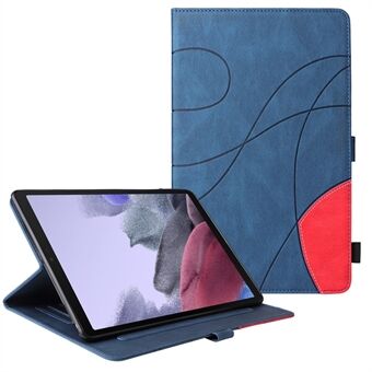 KT Tablet Series-1 Dual-Color Splejsning PU læder Tablet Shell Case med Stand og kortholder til Samsung Galaxy Tab A7 Lite 8,7-tommer/T220/T225