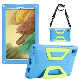 Bærbart håndtag EVA + PC Anti-fald tablettaske Kickstand Beskyttelsescover med skulderrem til Samsung Galaxy Tab A7 Lite 8,7"