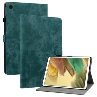 Til Samsung Galaxy Tab A7 Lite 8,7-tommer stødsikker etui Cute Tiger Pattern Imprint TPU+PU-lædercover Tablet-etui med Stand /kortplads