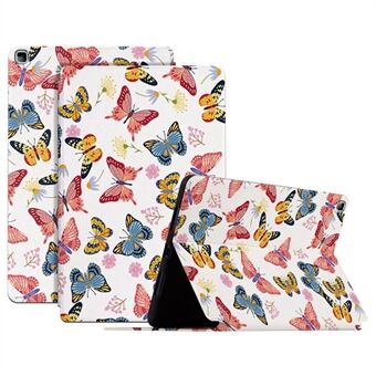 Til Samsung Galaxy Tab A7 Lite 8,7-tommer (T500) Butterfly-printet beskyttelsescover Butterfly-printet PU-læderetui Stødsikkert tablet-etui med Stand