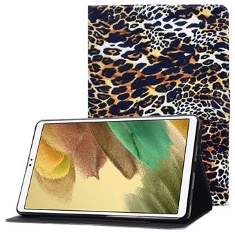 Til Samsung Galaxy Tab A7 Lite 8,7-tommer (T220 / T225) Stødsikker etui PU-læder tabletcover Mønstertrykt magnetisk cover med Stand / kortpladser