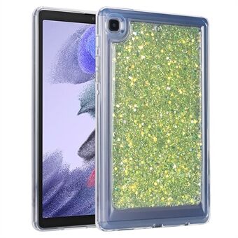 Til Samsung Galaxy Tab A7 Lite 8,7-tommer T225 / T220 Anti-drop beskyttende tablet-etui Glitter TPU + PC-cover