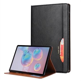 Stand PU-læder tabletbeskyttende etui Shell med tegnebogsstativ til Samsung Galaxy Tab S7 Lite/S7 FE (T730/T735/T736B)