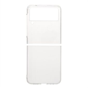 Slankt gennemsigtigt, hårdt pc-gennemsigtigt bagcover til Samsung Galaxy Z Flip3 5G