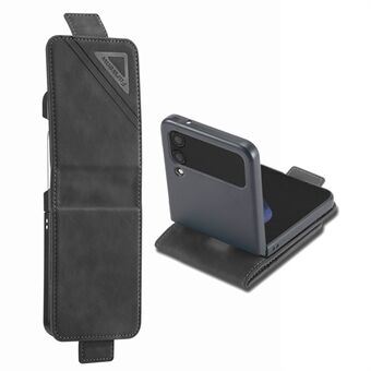 FORWENW F3-serien til Samsung Galaxy Z Flip3 5G Card Slot Design Flipping Case PU Læder Mobiltelefoncover med Stand