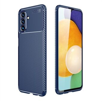 Carbon Fiber Texture Ridsesikker TPU-beskyttende telefoncover til Samsung Galaxy A13 5G / A04s 4G (164,7 x 76,7 x 9,1 mm)