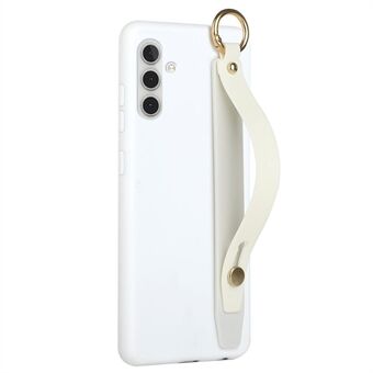 Til Samsung Galaxy A13 5G / A04s 4G (164,7 x 76,7 x 9,1 mm) Blød TPU-telefonbagcover Beskyttende cover med håndstrop Stativ