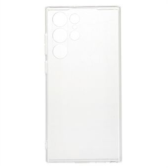 Stødabsorbering 2,0 mm tyk TPU Transparent Anti-Watermark Beskyttende Telefoncover til Samsung Galaxy S22 Ultra 5G