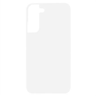Stødabsorberende gummibelagt hård pc blankt beskyttende bagcover til Samsung Galaxy S22 5G