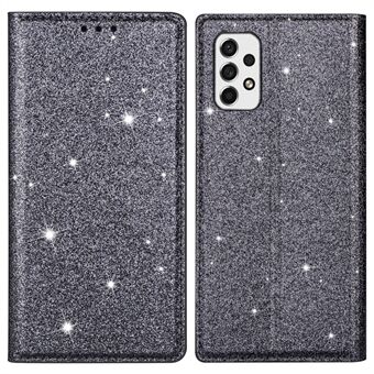 Til Samsung Galaxy A33 5G Glitter Pailletter Stand Kortholder PU Læder Stødsikker Beskyttende Telefon Cover Cover