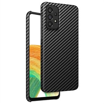 IMAK Ruiyi Series til Samsung Galaxy A33 5G Anti-ridse telefontaske Carbon Fiber Texture Anti-fingeraftryk PC Hard Back Cover