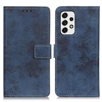 Retro PU læder Flip Wallet Telefon Case Stand Feature Magnetisk Cover til Samsung Galaxy A53 5G