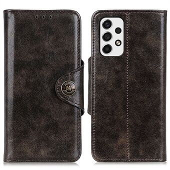 KHAZNEH PU læder magnetisk lås Flip Phone Case Beskyttende cover med Stand tegnebog til Samsung Galaxy A53 5G