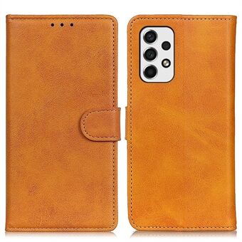 Folio Flip Stand PU læder tegnebog Stødsikker TPU indre skal beskyttende cover til Samsung Galaxy A53 5G