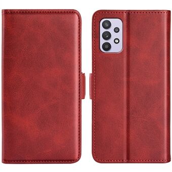 Flip Folio PU Læder Cover Stand Case med dobbelte magnetiske låse med tegnebogsfunktion til Samsung Galaxy A53 5G