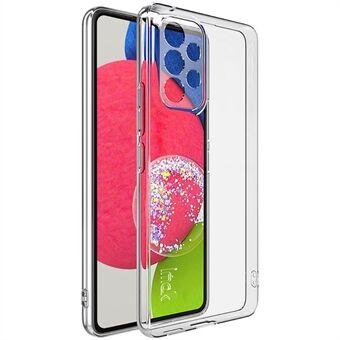 IMAK UX-5-serien stødabsorberende linsebeskyttelse Gennemsigtigt fleksibelt TPU-telefoncover til Samsung Galaxy A53 5G