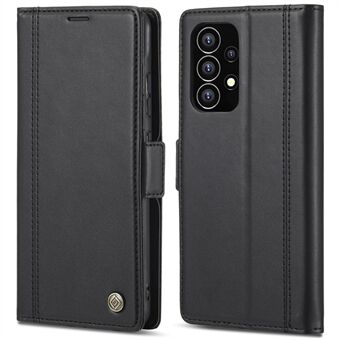 LC.IMEEKE dobbelte magnetiske låse PU-læder, foldbart Stand Telefoncover med pung til Samsung Galaxy A53 5G