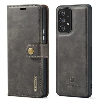 DG.MING til Samsung Galaxy A53 5G Aftageligt Split Læder Flip Wallet Case Stand Magnetic Full Body Beskyttende Telefon Cover