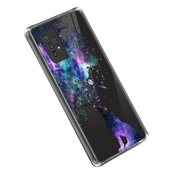 Mobiltelefonskal til Samsung Galaxy A53 5G, anti-ridsemønsterudskrivning IMD telefoncover TPU cover