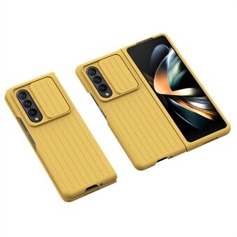 Til Samsung Galaxy Z Fold4 5G Stødsikker etui Anti-Fall Phone Case Mobiltelefon Hard PC Protector med Slide Camera Cover