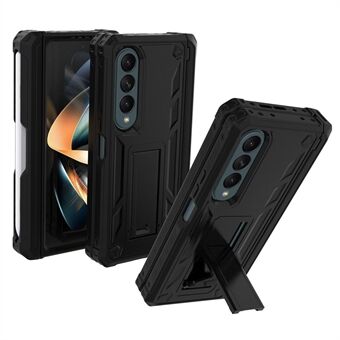 Kickstand-cover til Samsung Galaxy Z Fold4 5G Anti-Drop Hard PC+TPU-telefoncover