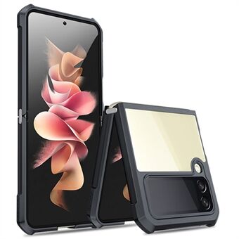 XUNDD til Samsung Galaxy Z Flip4 5G Slagfast Airbag Foldetelefonetui Akryl + TPU beskyttelsescover