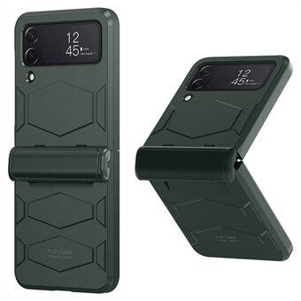 Til Samsung Galaxy Z Flip4 5G Fuld beskyttelse hårdt pc-cover Foldetelefoncover med sidehængseldesign