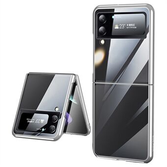 SULADA til Samsung Galaxy Z Flip4 5G Dazzle Series galvanisering gennemsigtigt telefontaske Hard PC Foldecover