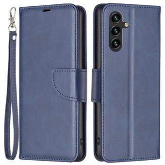 BF Leather Series-4 til Samsung Galaxy A14 5G PU Læder Pung Cover Fuld beskyttelse Stand Indvendig TPU telefontaske med håndledsrem