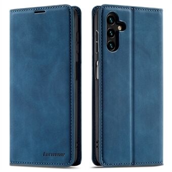 FORWENW til Samsung Galaxy A14 5G Skin-touch Stødsikker telefoncover Stand Fantasy Series Flip Læder Wallet Case