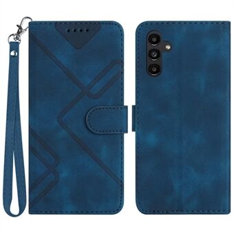 YX0040 Fuld beskyttelsescover til Samsung Galaxy A14 5G med trykt mønster PU læder telefoncover tegnebog