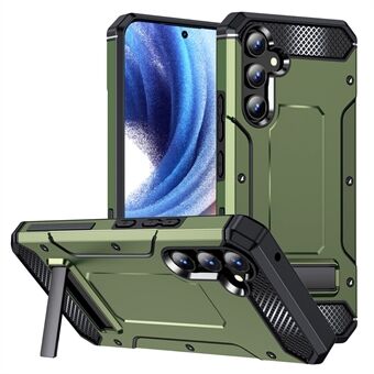 Til Samsung Galaxy A14 5G / A14 4G Metal Kickstand Case Anti-Drop Telefon Protector Hard PC TPU Telefon Shell