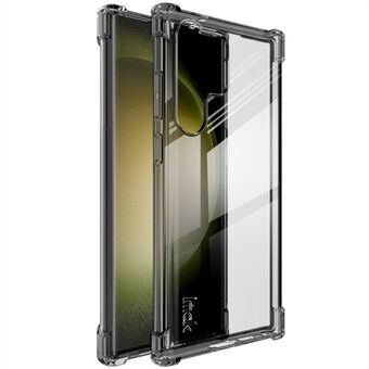 IMAK til Samsung Galaxy S23 Ultra telefoncover Klar fire hjørnepude airbag TPU telefoncover